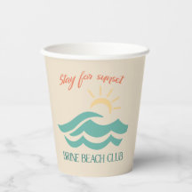 Restez pour les coupes Sunset Brine Beach Club