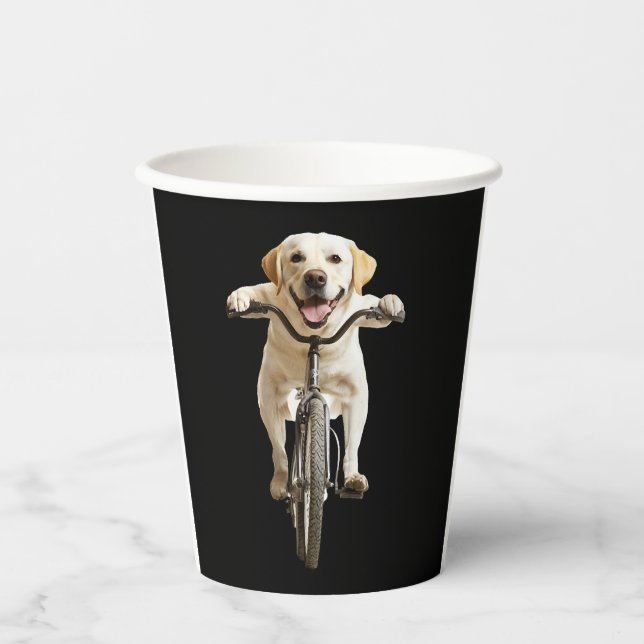 Gobelets En Papier Retriever du Labrador    (Recto)