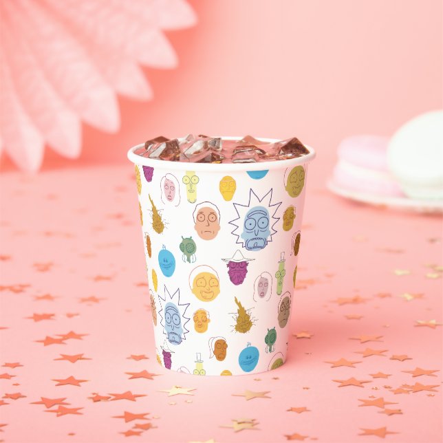Gobelets En Papier RICK ET MORTY™ | Get Schwifty (Insitu)