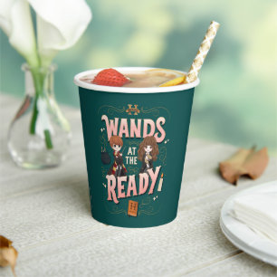Gobelets En Papier Ron & Hermione Wands au Ready