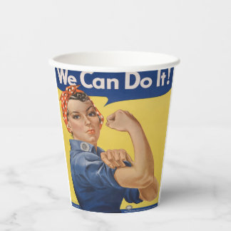 Gobelets En Papier Rosie the Riveter