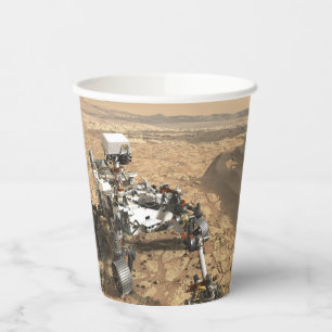 Gobelets En Papier Rover de persévérance Mars 2020