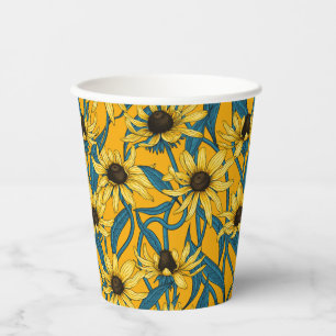 Gobelets En Papier Rudbekia jaune