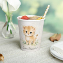 Safari aquarelle Brave & Strong Lion Baby Shower