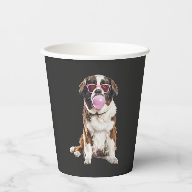 Gobelets En Papier Saint-Bernard (Recto)