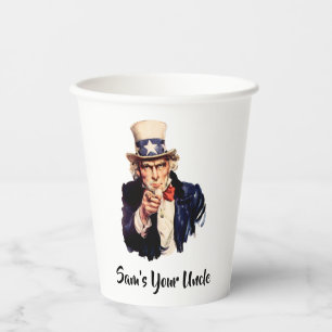 Gobelets En Papier Sam's Your Oncle