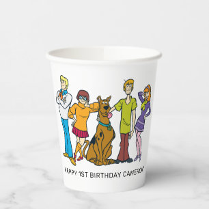 Gobelets En Papier Scooby-Doo et l'anniversaire Super de Gang