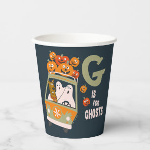Gobelets En Papier Scooby-Doo G est pour Ghosts