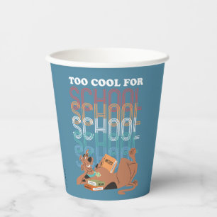 Gobelets En Papier Scooby Doo Trop Cool Pour L'École
