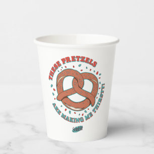 Gobelets En Papier Seinfeld Ces Pretzels me donnent soif