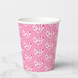 Gobelets en Papier Self Love Club