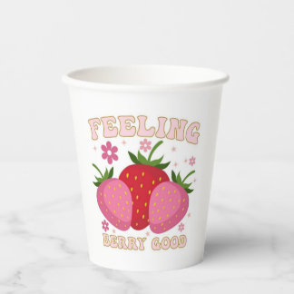 Gobelets En Papier Sentiment Berry Good