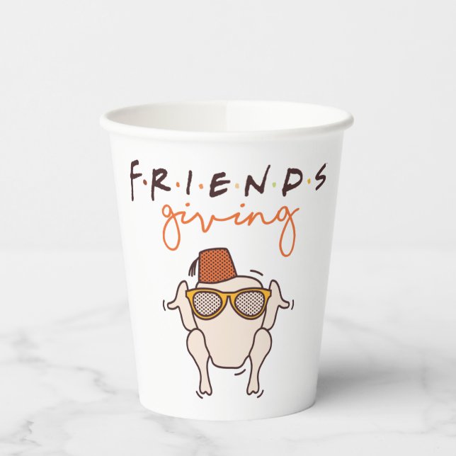 Gobelets En Papier Série T.V. Friends | Friendsgiving Party (Gauche)