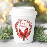 Serre de Noël traditionnel Cardinal Rouge Festin