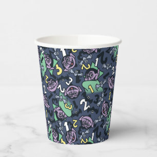 Gobelets En Papier Sésame Sésame Count von Count Doodle Motif