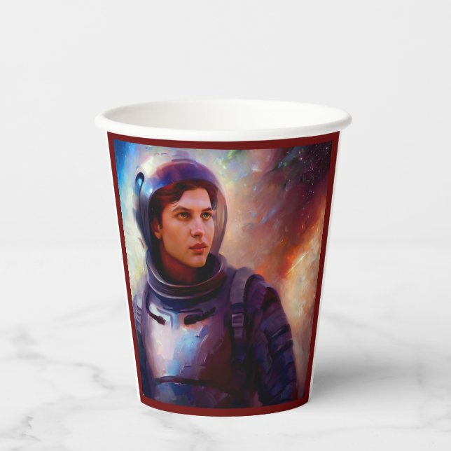 Gobelets En Papier SF Space Hero 4 (Recto)