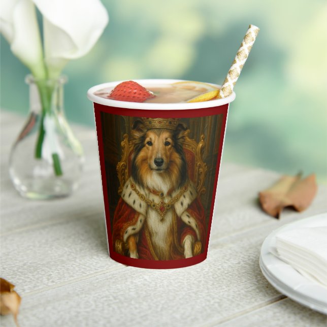 Gobelets En Papier Sheltie Royal (Insitu)