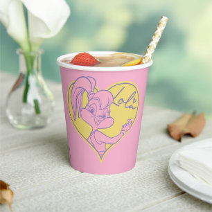 Gobelets En Papier Signature Lola Heart
