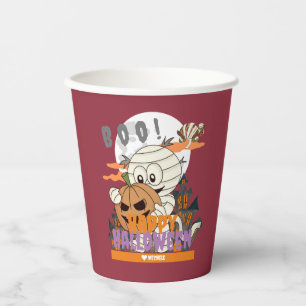 Gobelets En Papier Simple Happy Halloween Maman famille et amis