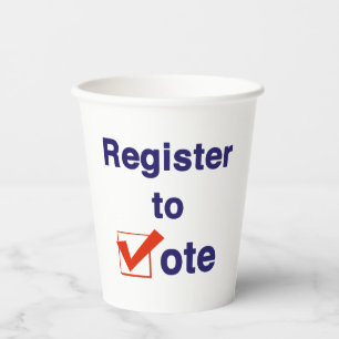 Gobelets En Papier S'inscrire sur les listes électorales 2026