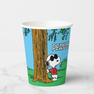 Gobelets En Papier Snoopy "Joe Cool" debout