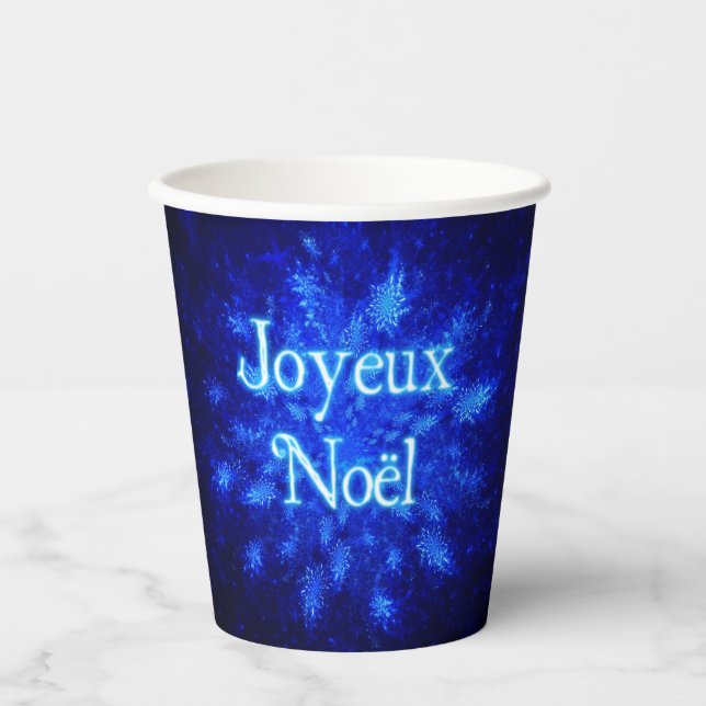 Gobelets En Papier Snowburst - Joyeux Noё l (Recto)