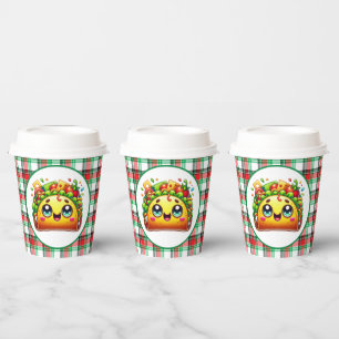 Gobelets En Papier Soirée amoureuse du Taco