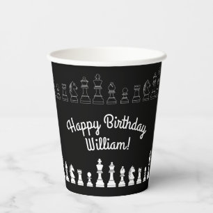 Gobelets En Papier Soirée d'Anniversaire de enfant des Jeux de la Com