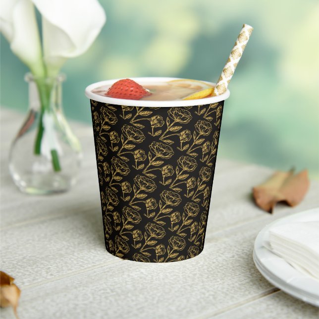 Gobelets En Papier Soiree double élégant (Insitu)