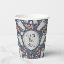 Soyez juste vous - illustration dessinée à la main