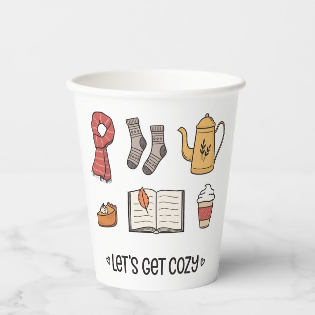Gobelets En Papier Soyons confortables ! (Recto)