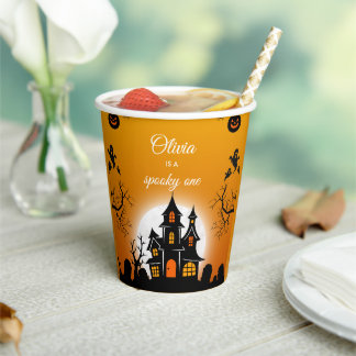 Gobelets En Papier Spécial Halloween pour les enfants pour un premier