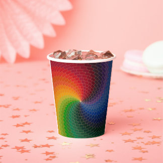 Gobelets En Papier Spectrum wheel made of bricks
