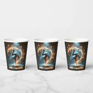 Gobelets En Papier "Spotlight Groove" - ​ ​ dansant sous les projecte