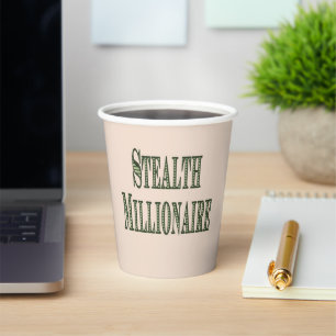 Gobelets En Papier Stealth Millionaire