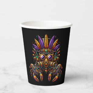 Gobelets En Papier Steampunk Mardi Gras