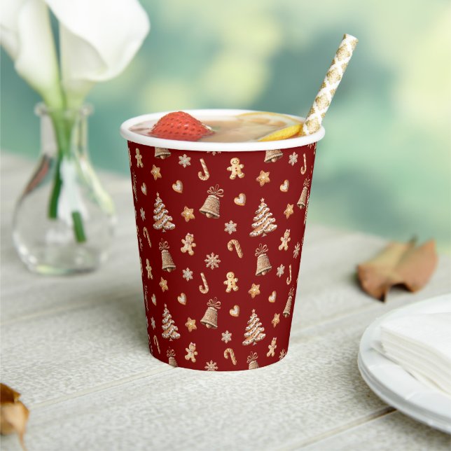 Gobelets En Papier Sucre et épices de Noël ! (Insitu)