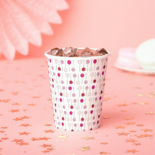Gobelets En Papier Sucré rose Gelé Pops boulangerie fête d'anniversai