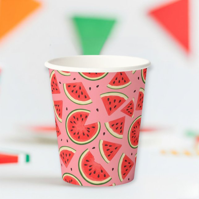 Gobelets En Papier Summer Party Paper Cups - Set of 8 (Créateur téléchargé)