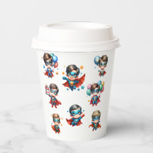 Gobelets en papier Super-héros   Gobelets pour ann