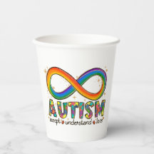 Symbole d'infini de l'autisme Accepter, Comprendre