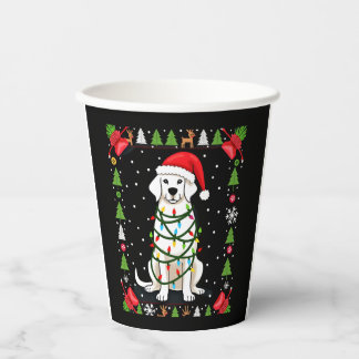 Gobelets En Papier T-shirt de Noël drôle avec Boxer Blanc Sweat-shirt