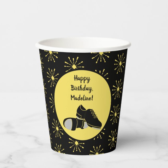 Gobelets En Papier Tap Dance Chaussures Tap Dancers Party (Recto)