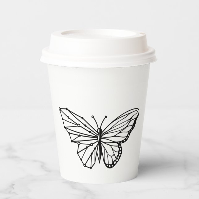 Gobelets En Papier Tasse à café (Recto)
