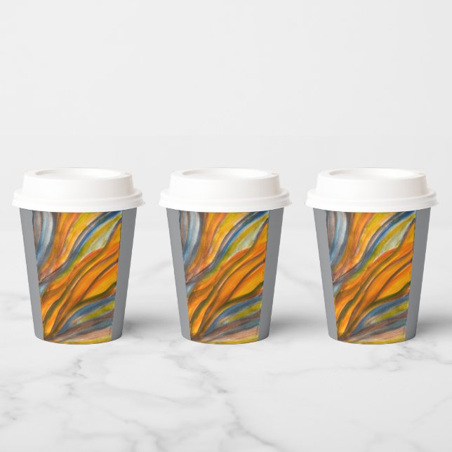 Gobelets En Papier Tasse à café papier (Multi)