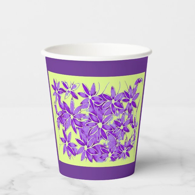 Gobelets En Papier Tasse à papier (Recto)