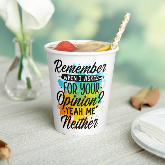 Gobelets En Papier Tasse à papier (Insitu)