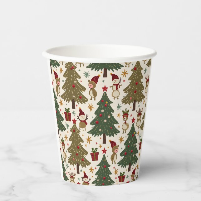 Gobelets En Papier Tasse à papier (Recto)