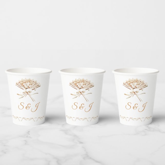 Gobelets En Papier Tasse à papier (Multi)