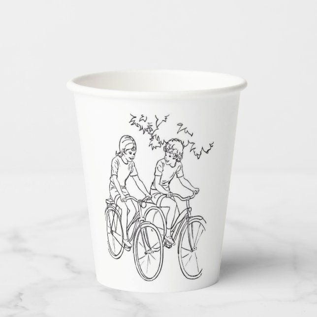 Gobelets En Papier Tasse à papier (Recto)